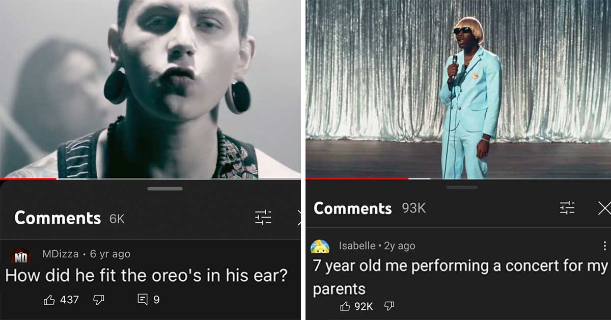 Youtube Comments - Oreo ears