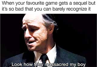 Gaming memes - the godfather