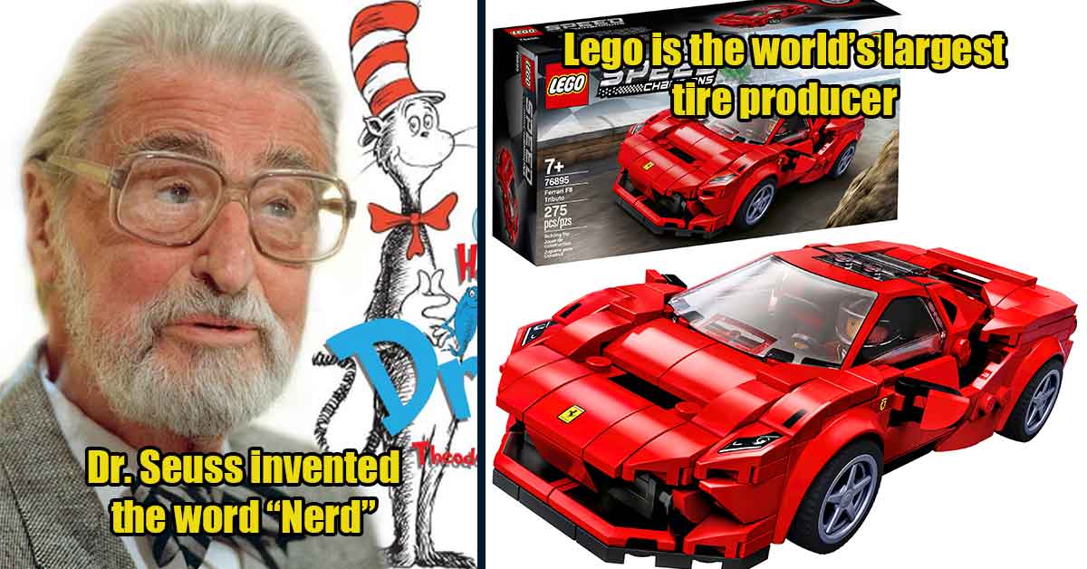 Fun facts - Dr. Seuss, Lego