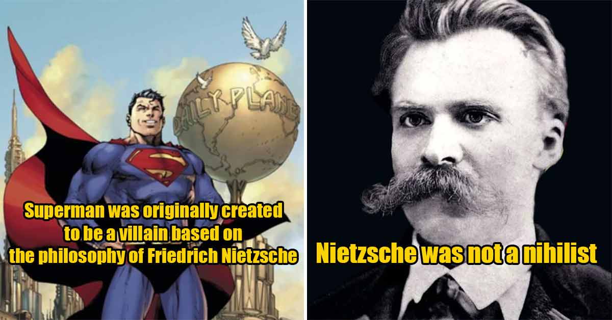 superman was based on the writing Nietzsche of -  Nietzsche was not a nihilist