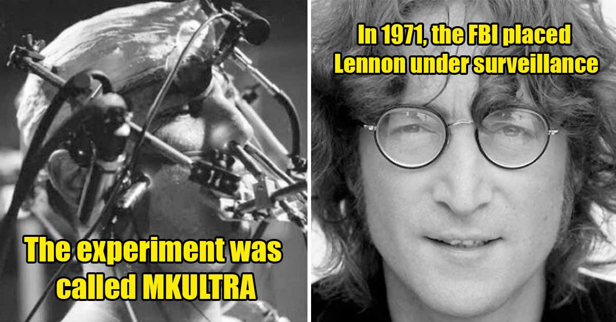 in 1971 the FBI placed John Lennon under surveillance