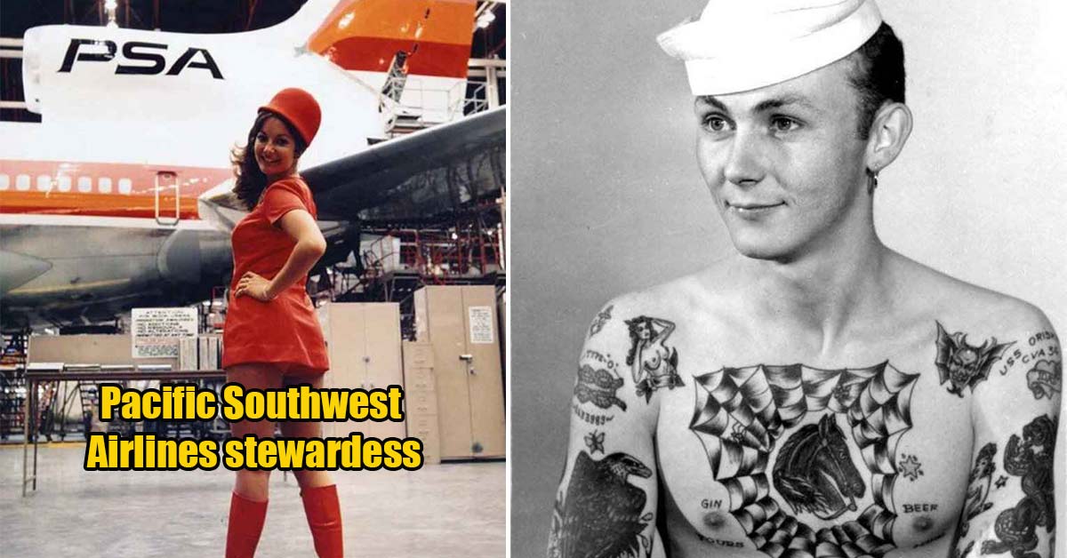 history pics -  stewardess -  sailor