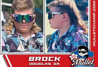 Kids USA Mullet Championships - Brock higgins