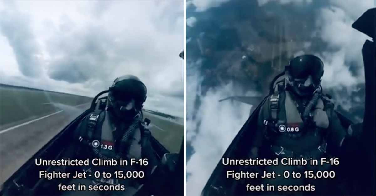 pilot climbs 15,000 feet in 20 seconds flat