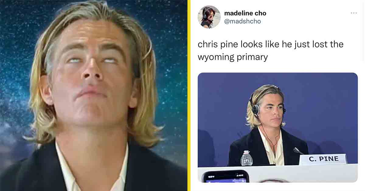 chris pine memes