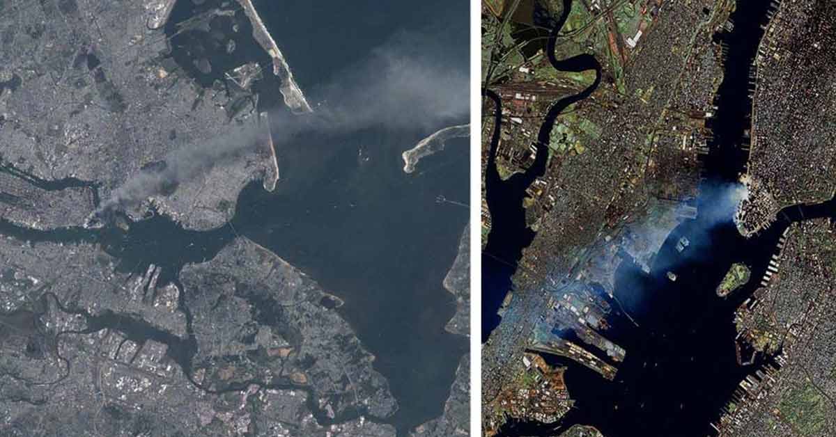 astronaut Frank Culbertson Jr watching 9/11 from space