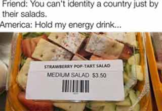 daily dose of memes and pics - poptart salad meme