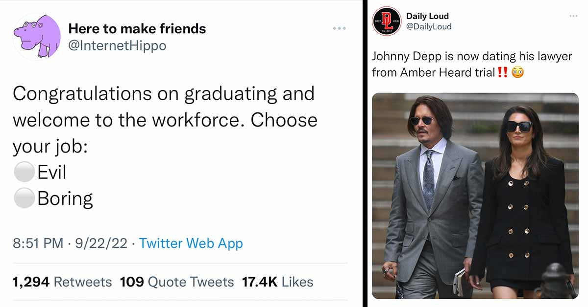 job and johnny depp tweets