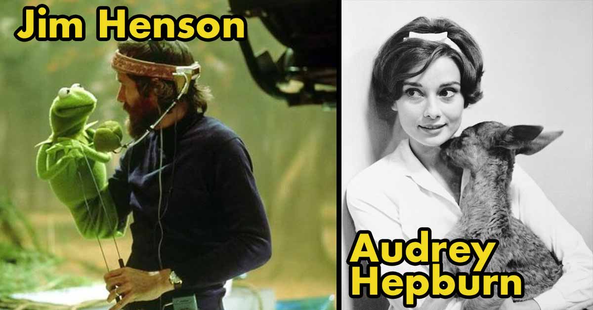 jim henson and audrey hepburn