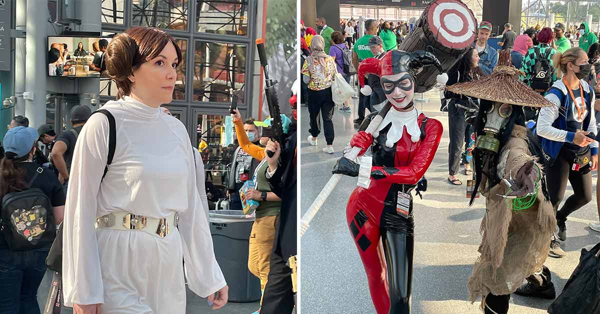 New York Comic Con Cosplays -  Star Wars -  Harley Quinn