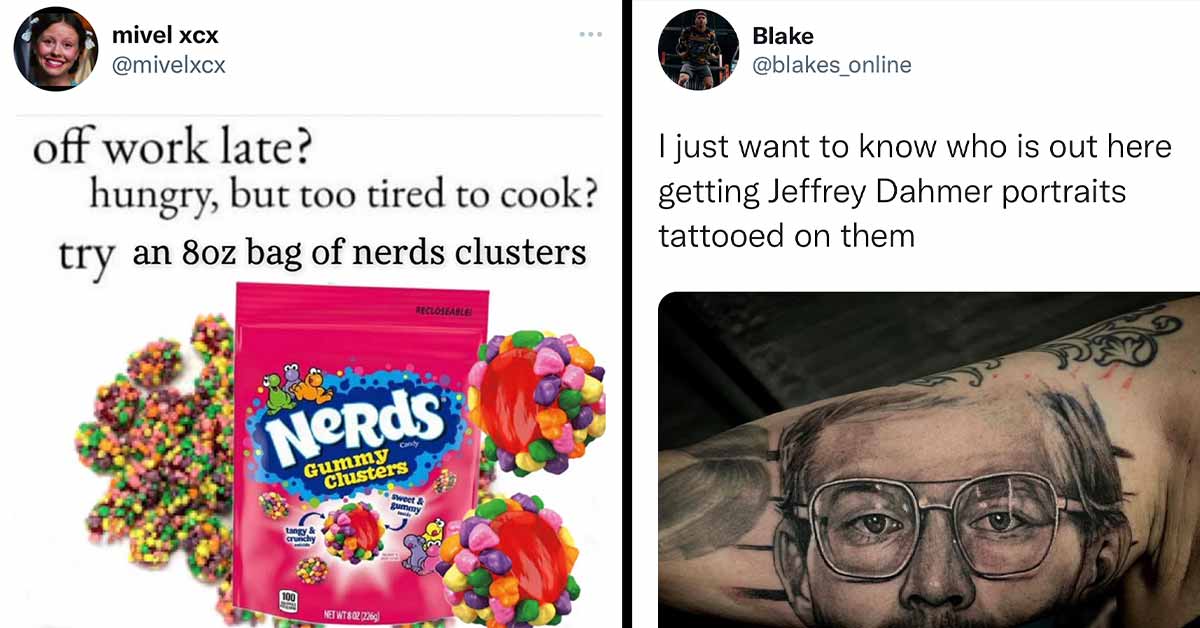 nerds and jeffrey dahmer tweet