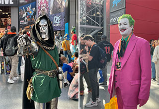 New York Comic Con 2002 has come and gone, but these cosplay pictures will last forever. NYCC 2022 was a four-day event featuring celebrity panels, comic book artists, vendor booths, and of course, cosplayers. <br><br> It's hard to summarize NYCC for those who didn't attend, but imagine for a moment, you combined 50-thousand of the world's most loyal 'nerds' and Halloween into one. That doesn't quite do the event justice but it gets close.  <br><br> The panels were so-so. The vendors were fine if you like to shop. The autographs and photo-ops will cost you an extra $50 a pop, and the artists signing hundreds, if not thousands of prints were there for both collectors and resellers alike. <br><br> But the cosplayers in our opinion were the highlight of the event. We tried to capture as many pictures as we could and tried our best not to get any duplicates and even still we were unable to capture all the great costumes and get-ups. <br><br> So if you felt like attending but didn't have the time or resources, this is for you. 