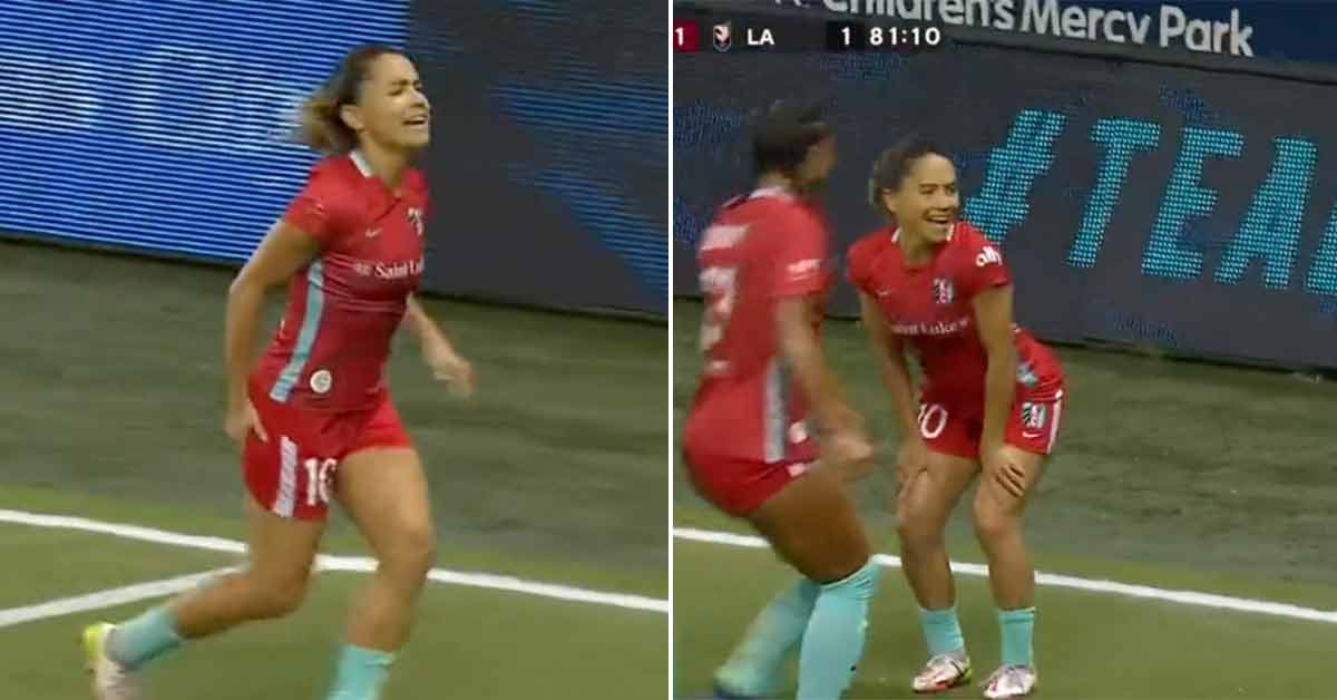 soccer play fakes an injury and then twerks in front of fans