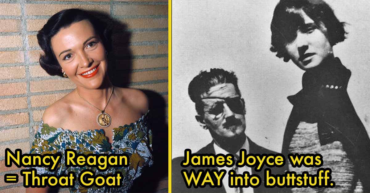 throat goat and james joyce buttstuff