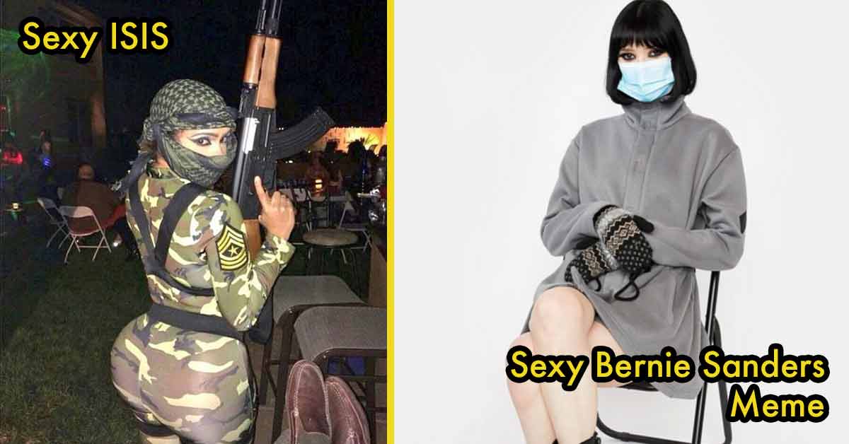 sexy isis and bernie mittens costumes