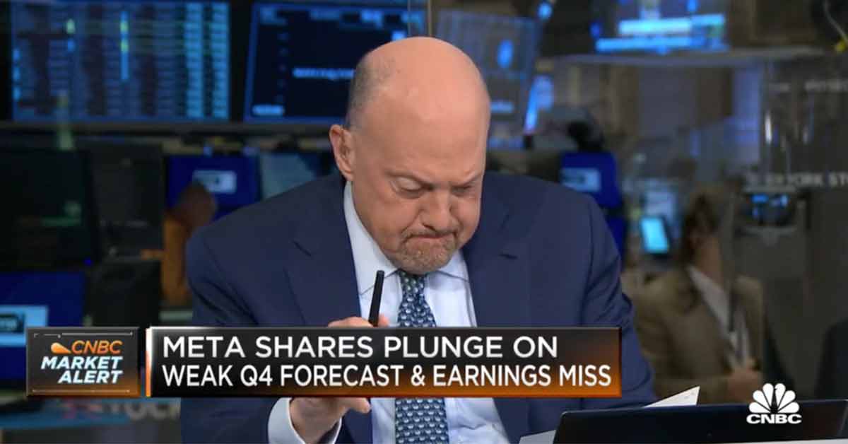 jim cramer cries after apologizing to investor for his META stock predictions