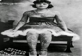 21 Stunning Historical Pics of Women with Tattoos - Ftw Gallery | eBaum ...