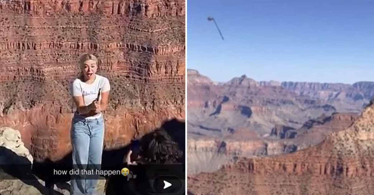 influencer facing charges for hitting golf balls into the grand canyon