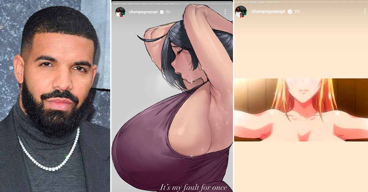 drake shares hentai to help promote his new album