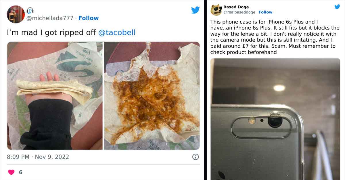 People who got ripped off - taco bell, iphone case