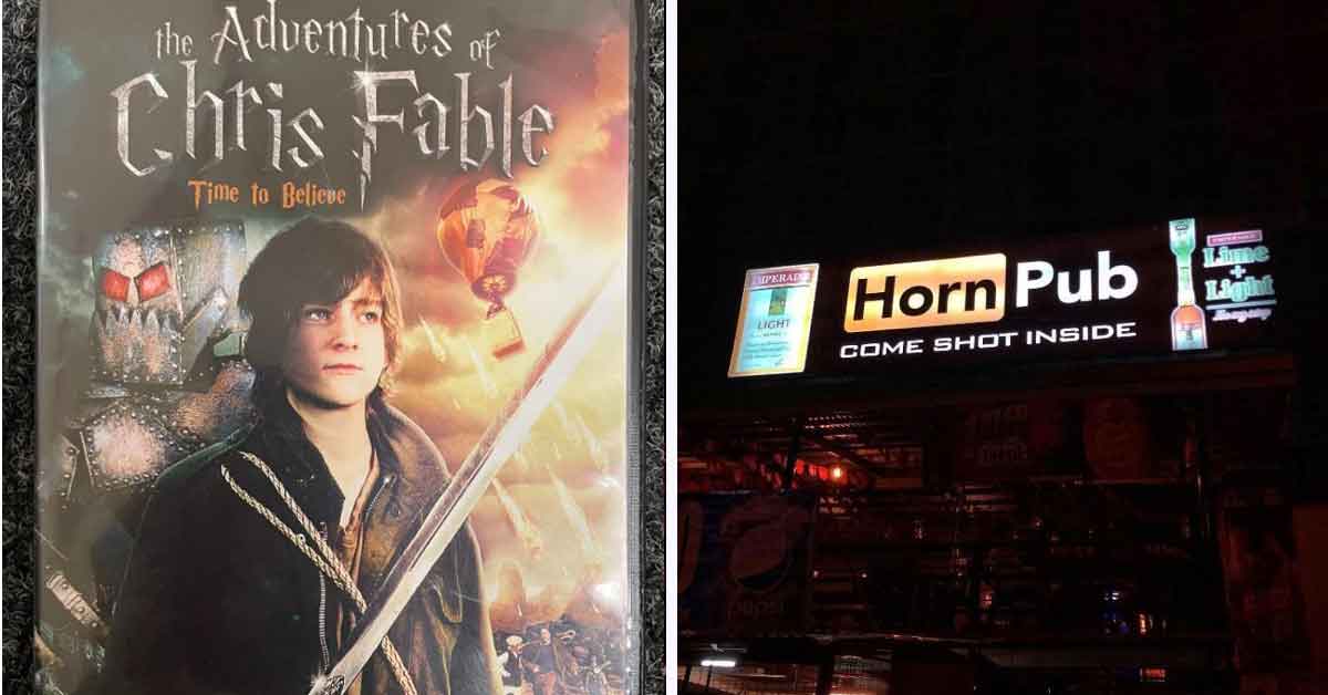 Knockoffs - horn pub, chris fable harry potter