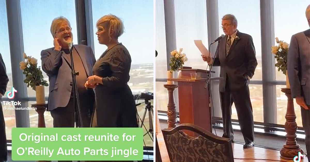 O'Reilly autoparts singers hired to perform at wedding