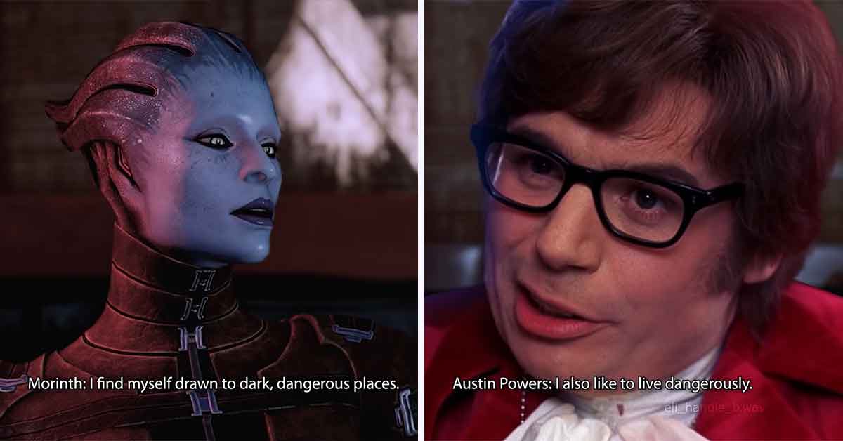 Austin Powers in Mass Effect