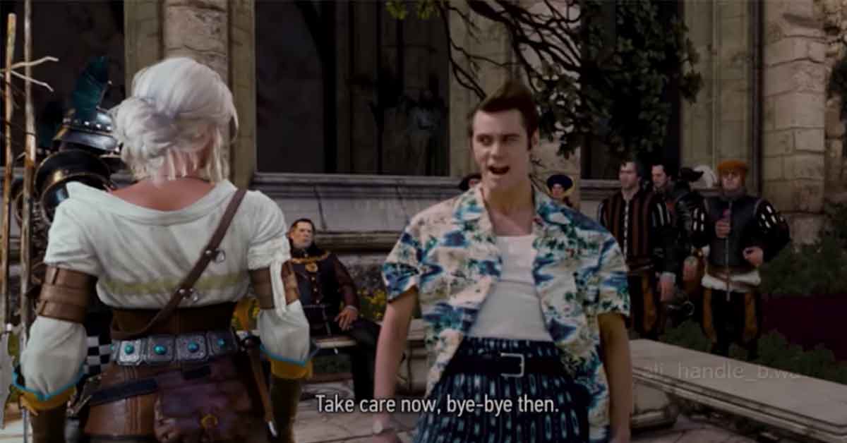 ace ventura in the witcher 3