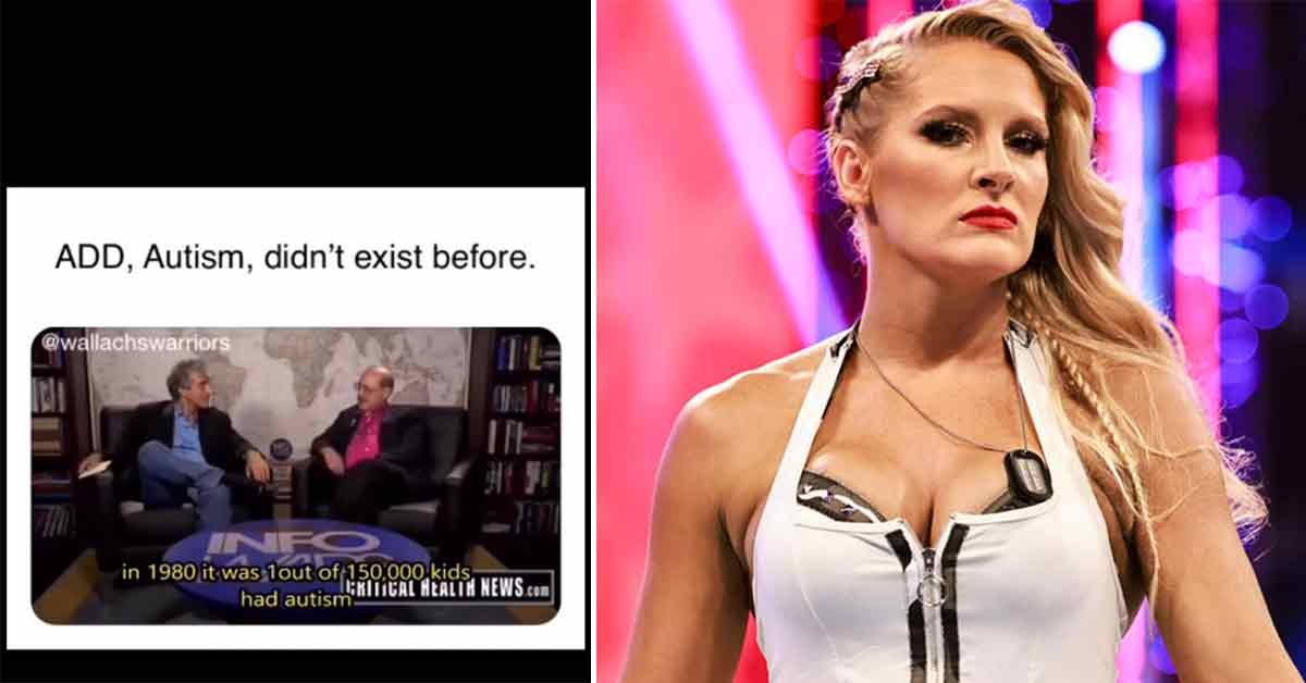 Lacey Evans under fire for sharing anti-science video