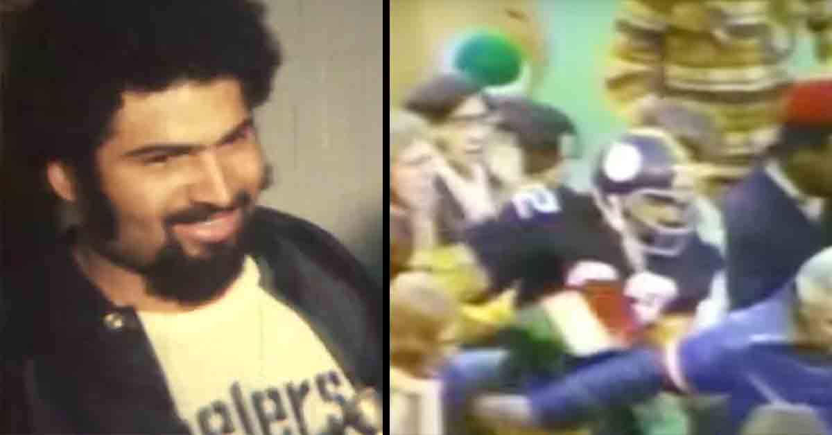 locker room and immaculate reception franco harris