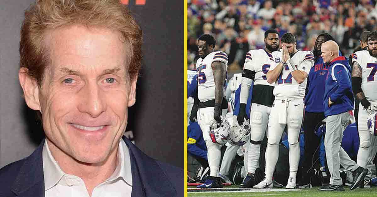 Skip Bayless Damar Hamlin tweet