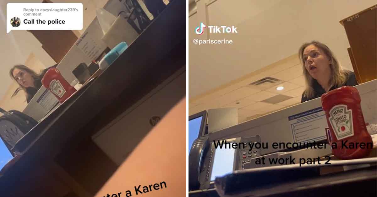 hotel manager goes toe to toe with conning karen