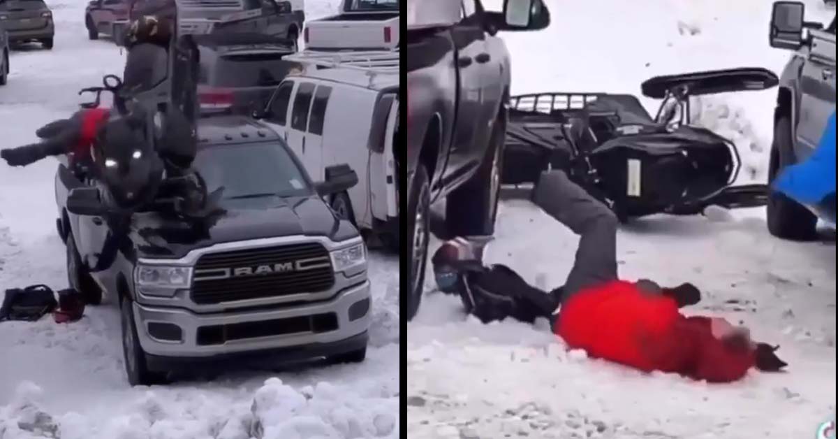 snowmobile loading fail