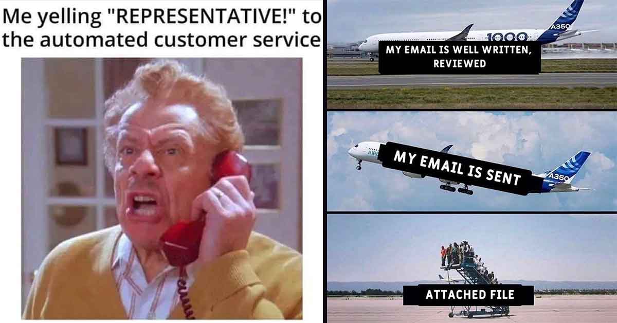 Pictures That Are Too Relatable - customer service, attached file