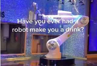robot bartender gets a 10 percent tip
