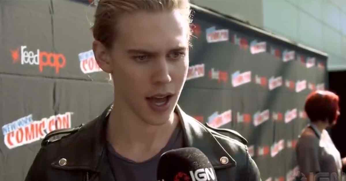 austin butler giving an interview to IGN using his real voice