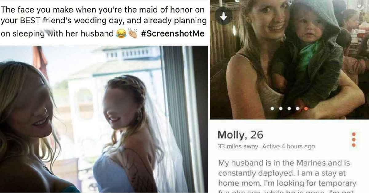 Toxic partners - maid of honor, military wife