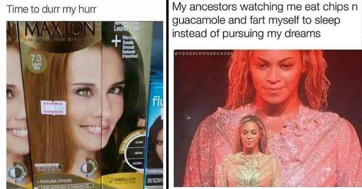 Fresh Pics And Memes - turr durr hair color, beyonce fart couch