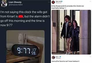 the best tweets of the week -  Eric Andre -  alarm clock