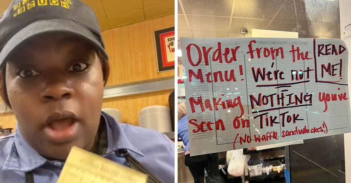 waffle house employees fight back against  viral tiktok hack