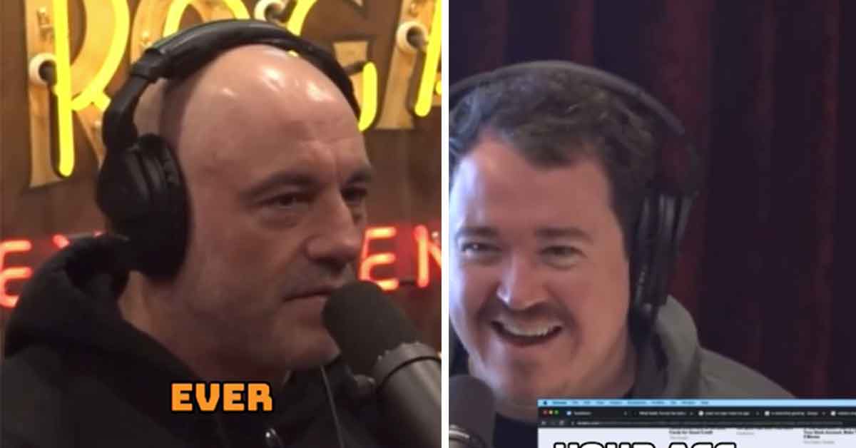 Shane Gillis laugh after Joe Rogan claim gets fact-checked during his podacst