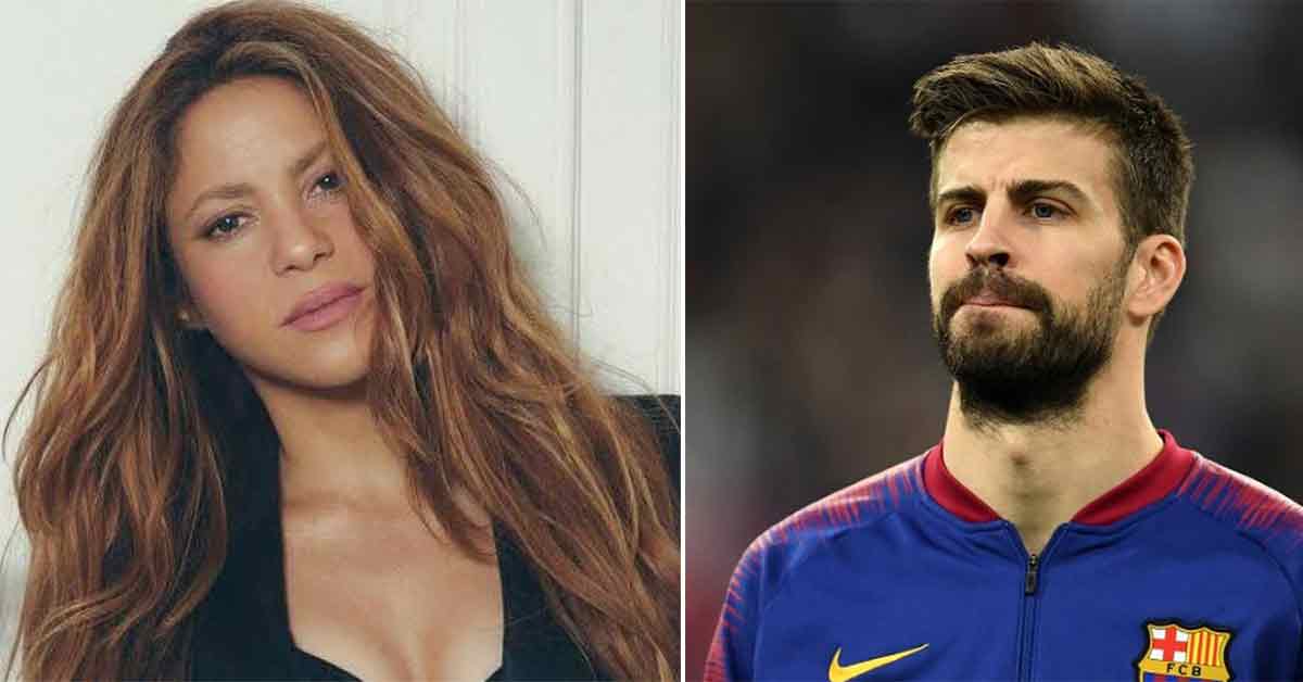 Shakira and her husband Gerard Pique