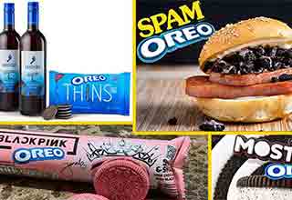 In the wake of Oreo announcing their latest catastrophe, 'The Most Oreo Oreo', we've decided to dig up all of Oreo's past collabs.
<br>
<br>
Some are fine, some are <strong><a href="https://www.ebaumsworld.com/pictures/21-things-that-are-pretty-gross/87217090/" target="_blank">disgusting</a></strong>, but one thing is for certain, we didn't ask for anyone of them.