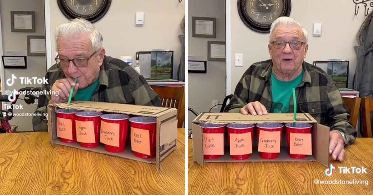 grandpa fails drink taste test