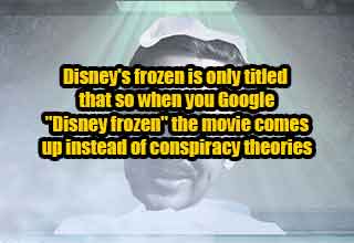 Disney's frozen is only titled like that so when you Google 