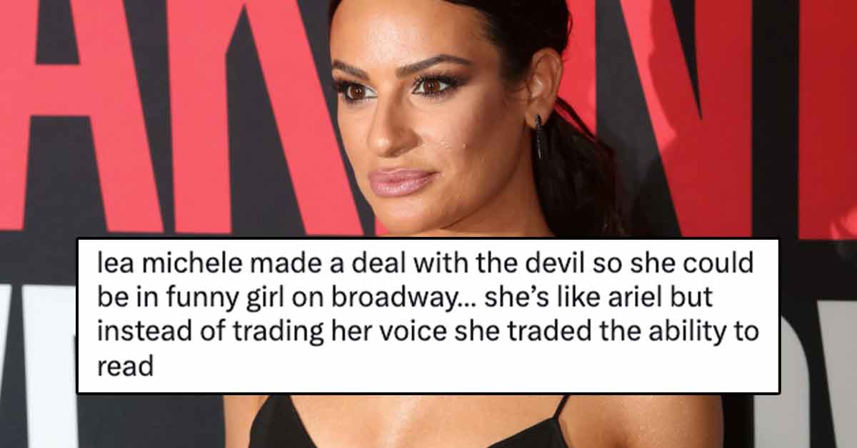 Lea Michele gets roasted for not being able to read