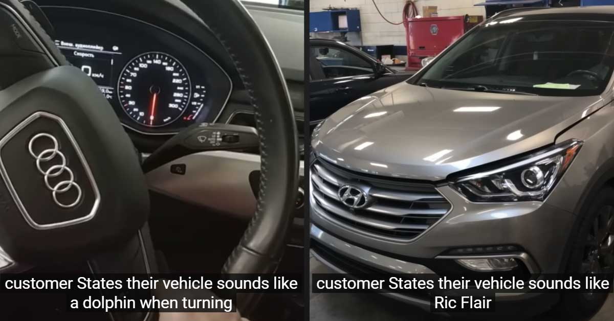 Customers Who Were Spot-On When Describing Noises Their Car Makes to the Mechanic