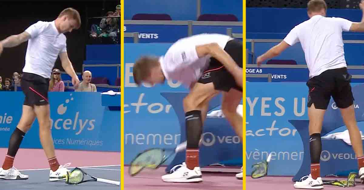 Pissed-off Tennis Star Doesn’t Break One, Not Two, but Three of His ...