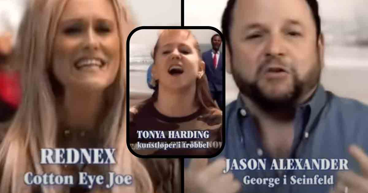 rednex, tonya harding, and jason alexander