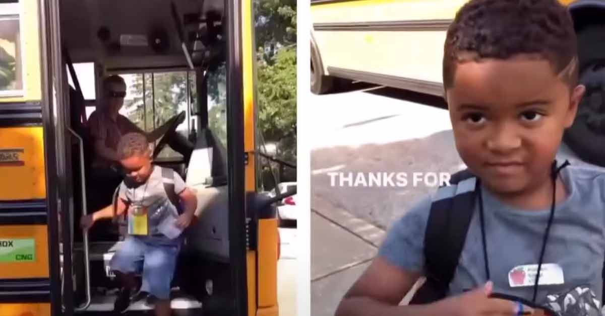 Kid Drops a Truth Bomb on His Mom After His First Day of School